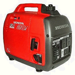Honda 210i Inverter Generator - the motorhome backup power supply