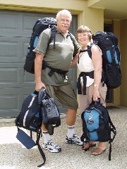 The back packers are packed and ready to go - [Click for a Larger Image]