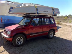 The Vitara - Boat and rack fitted - [Click for a Larger Image]