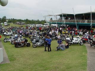 A biker rally