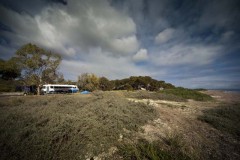 Our camp on the coast near Dongara,WA - [Click for a Larger Image]