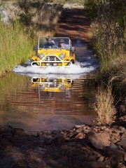 Exploring Wittenoom Gorge in the Moke - [Click for a Larger Image]